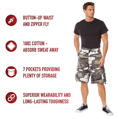 Vintage Utility Cargo Shorts