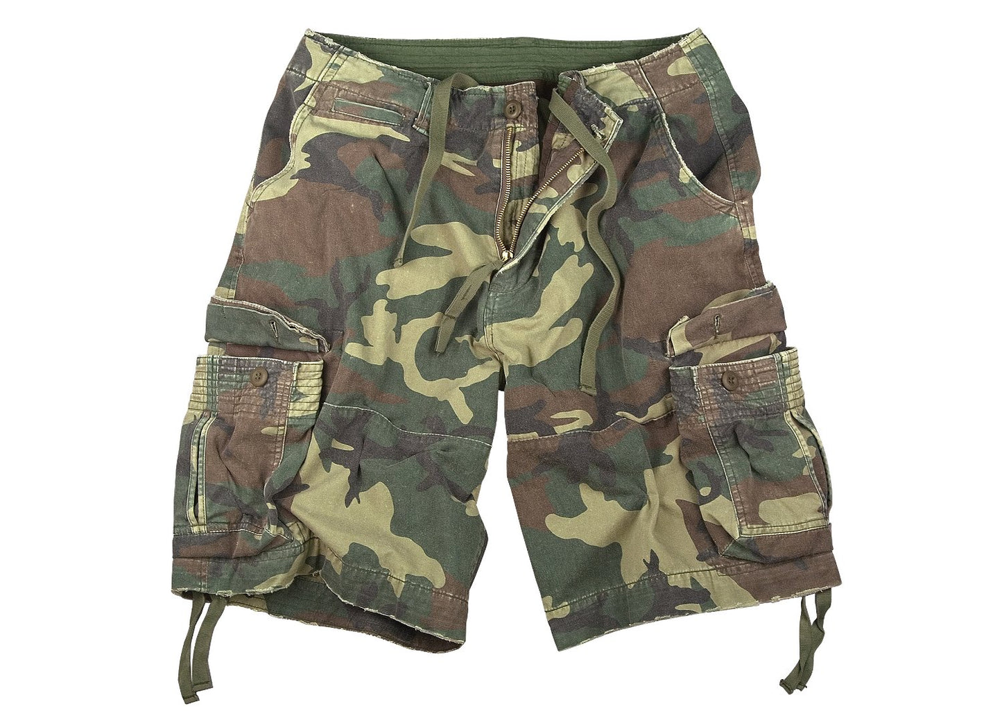 Vintage Utility Cargo Shorts