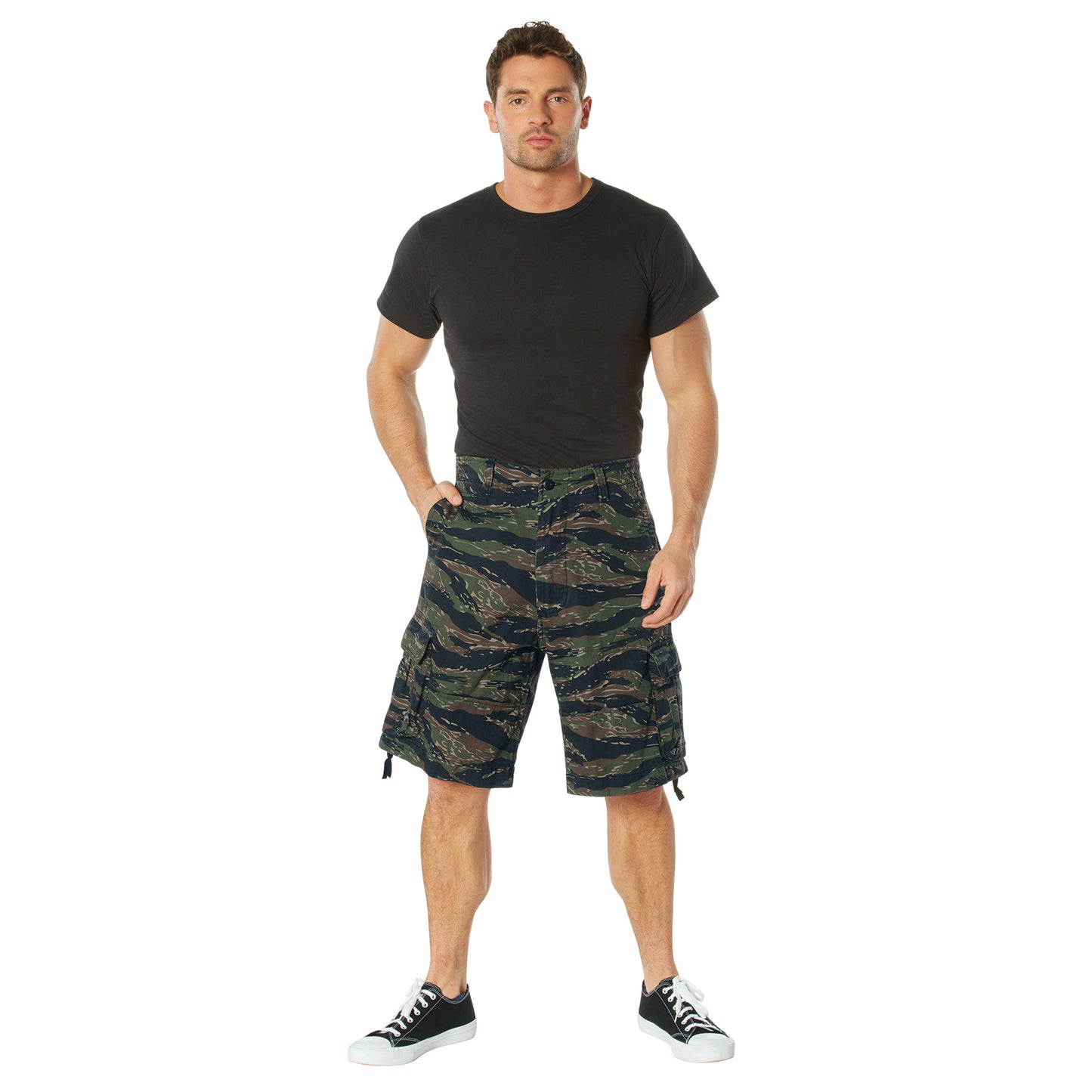Vintage Utility Cargo Shorts