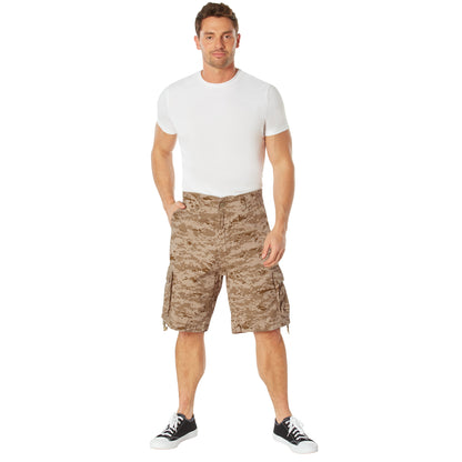 Vintage Utility Cargo Shorts