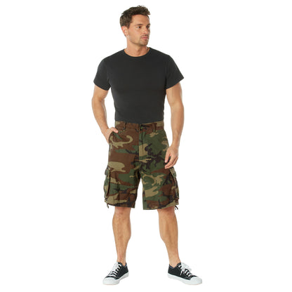 Vintage Utility Cargo Shorts