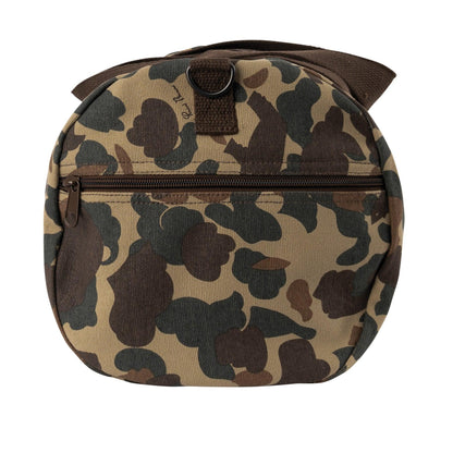 Rothco X Bear Archery Fred Bear Camo Canvas Shoulder Duffle Bag - Tactical Choice Plus