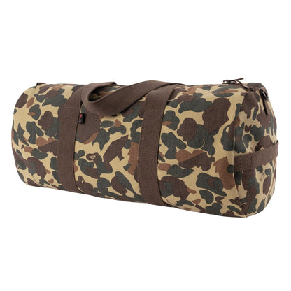 Rothco X Bear Archery Fred Bear Camo Canvas Shoulder Duffle Bag - Tactical Choice Plus