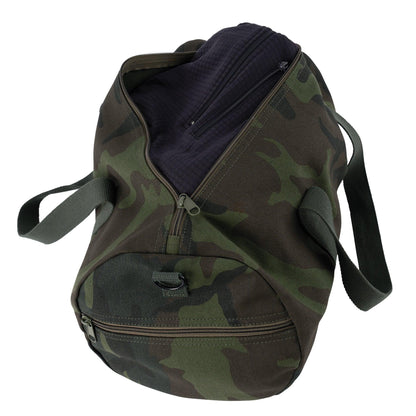 Midnight Camo Canvas Shoulder Duffle Bag - Tactical Choice Plus