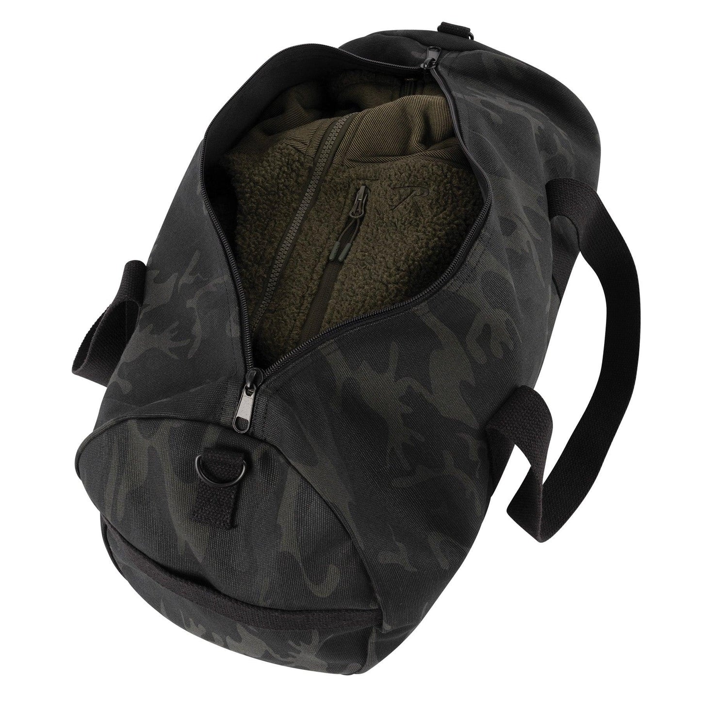 Midnight Camo Canvas Shoulder Duffle Bag - Tactical Choice Plus