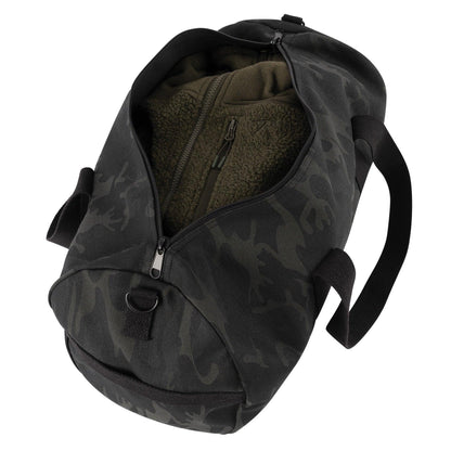 Midnight Camo Canvas Shoulder Duffle Bag - Tactical Choice Plus