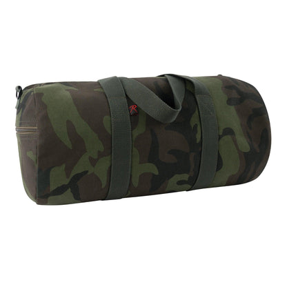 Midnight Camo Canvas Shoulder Duffle Bag - Tactical Choice Plus