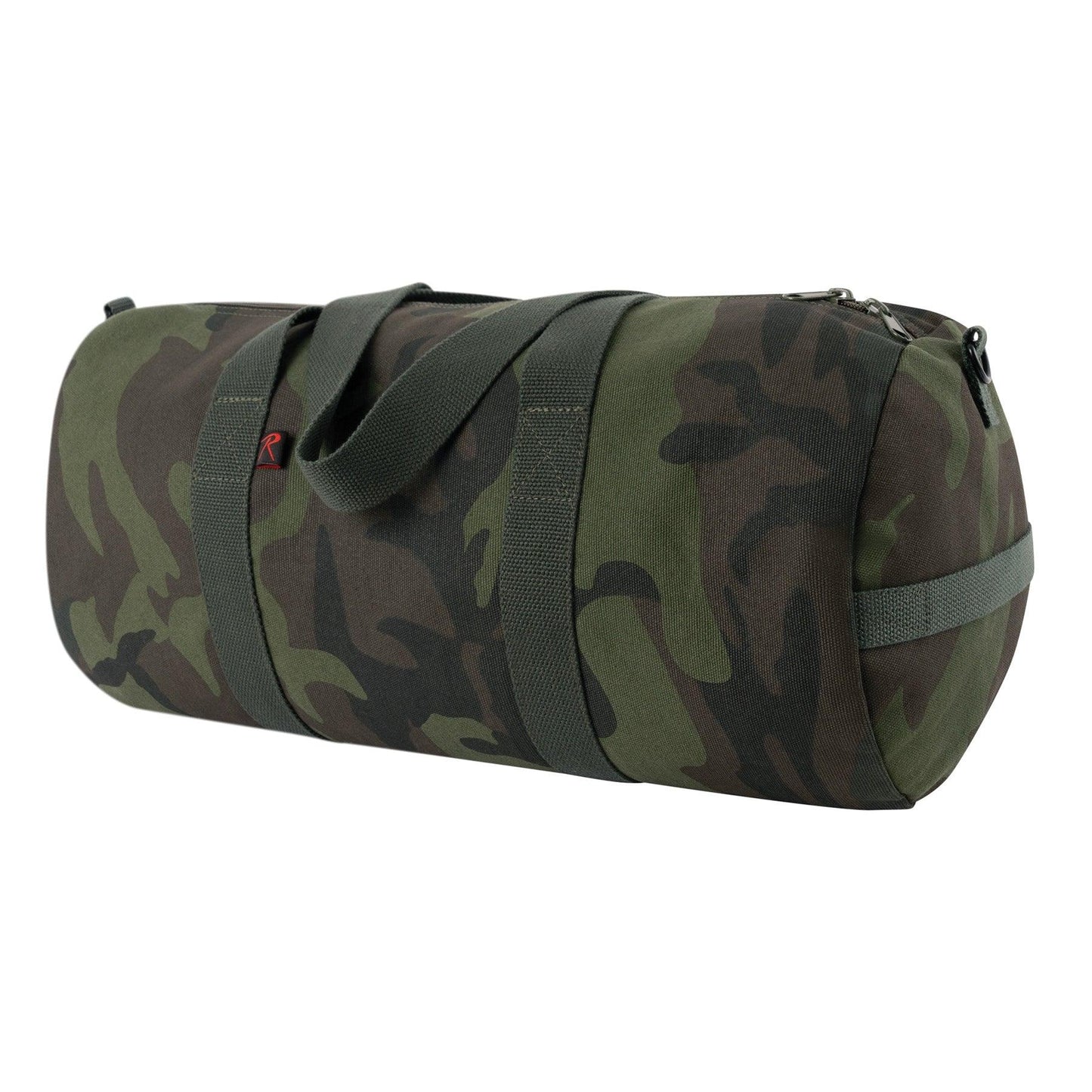 Midnight Camo Canvas Shoulder Duffle Bag - Tactical Choice Plus