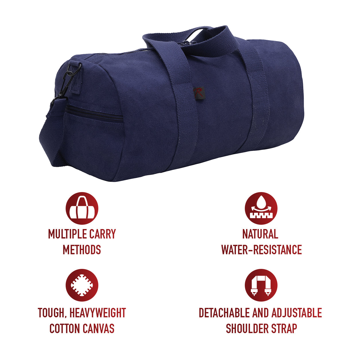 Canvas Shoulder Duffle Bag