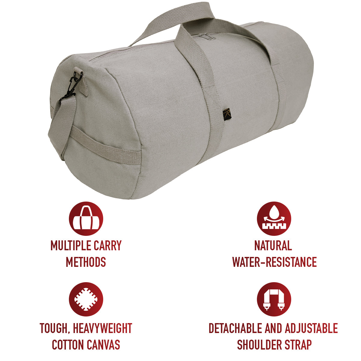 Canvas Shoulder Duffle Bag