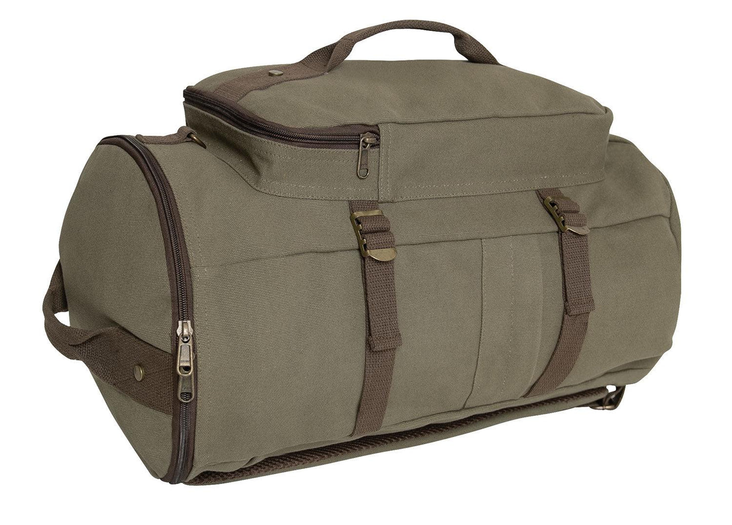 Convertible Canvas Duffle / Backpack - 19 Inches - Tactical Choice Plus