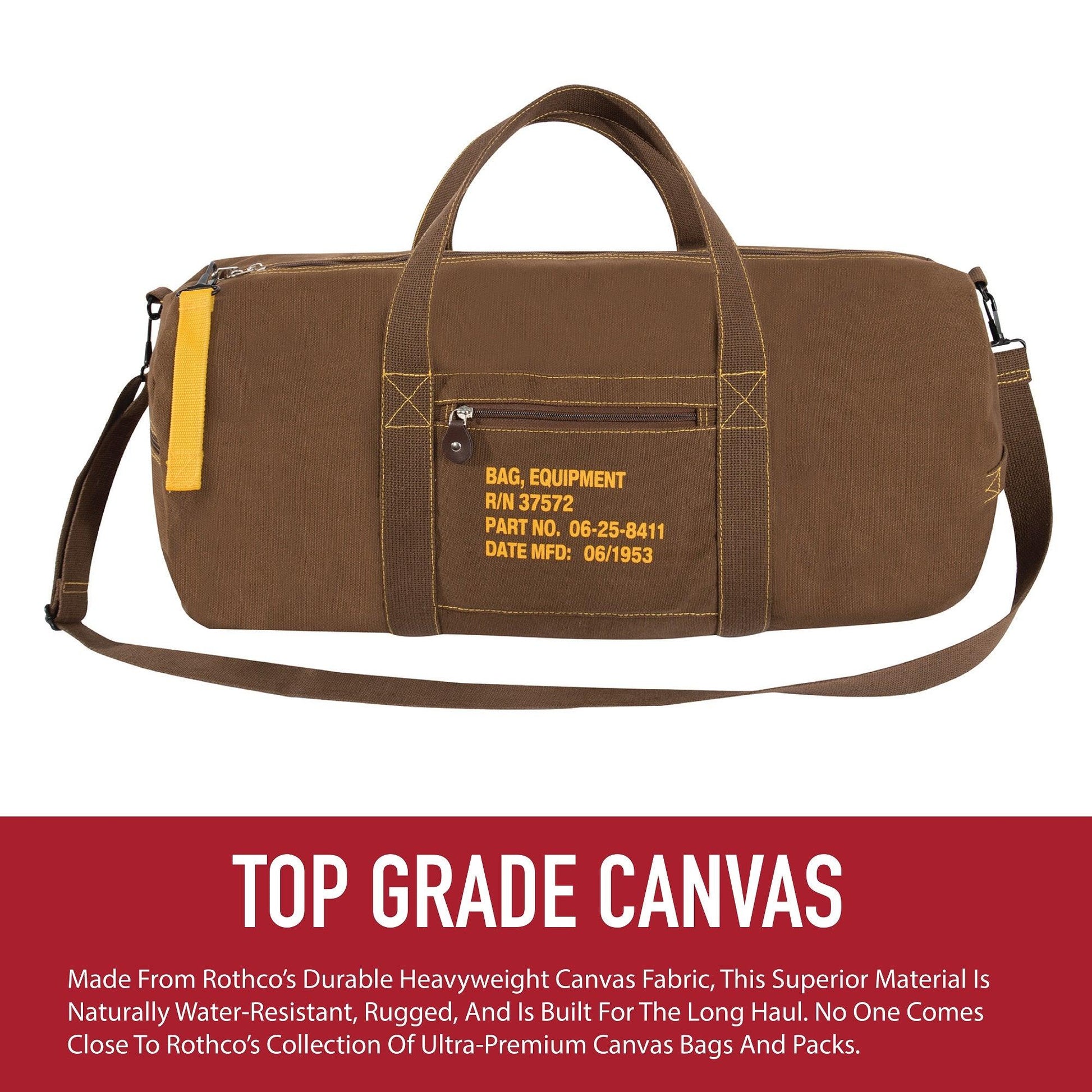 Canvas Equipment Bag - Tactical Choice Plus