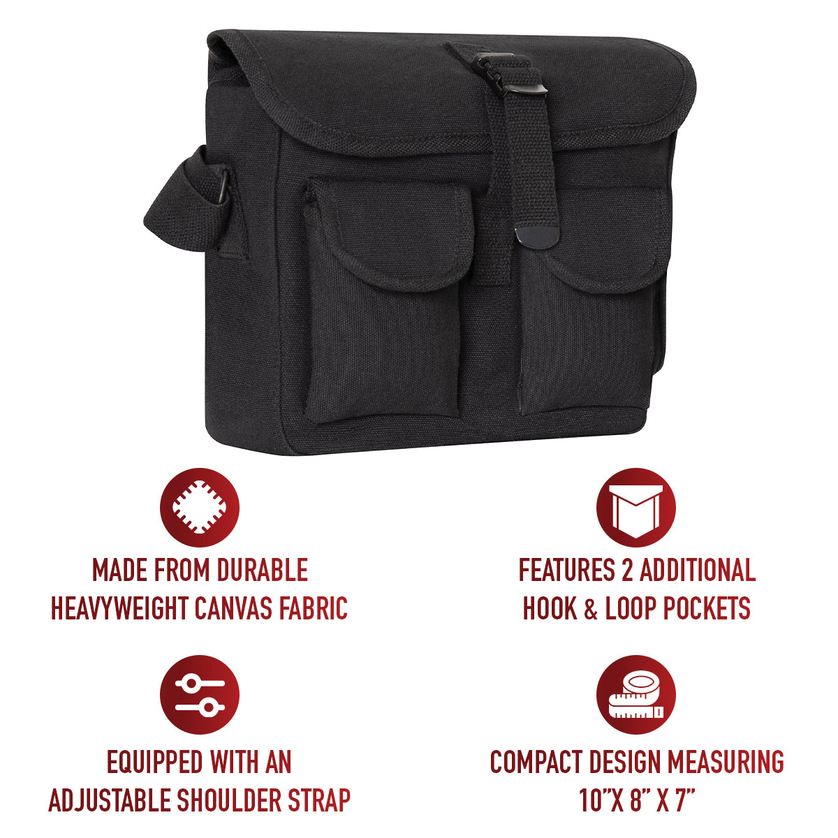 Canvas Ammo Shoulder Bag