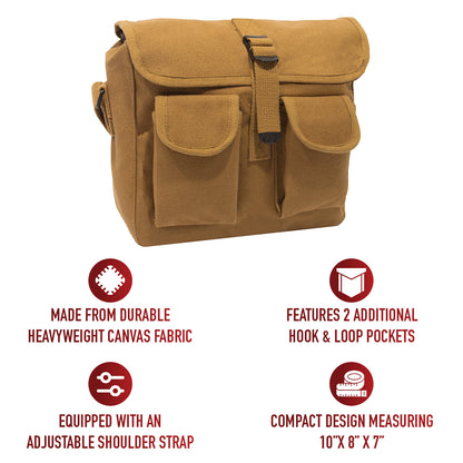Canvas Ammo Shoulder Bag
