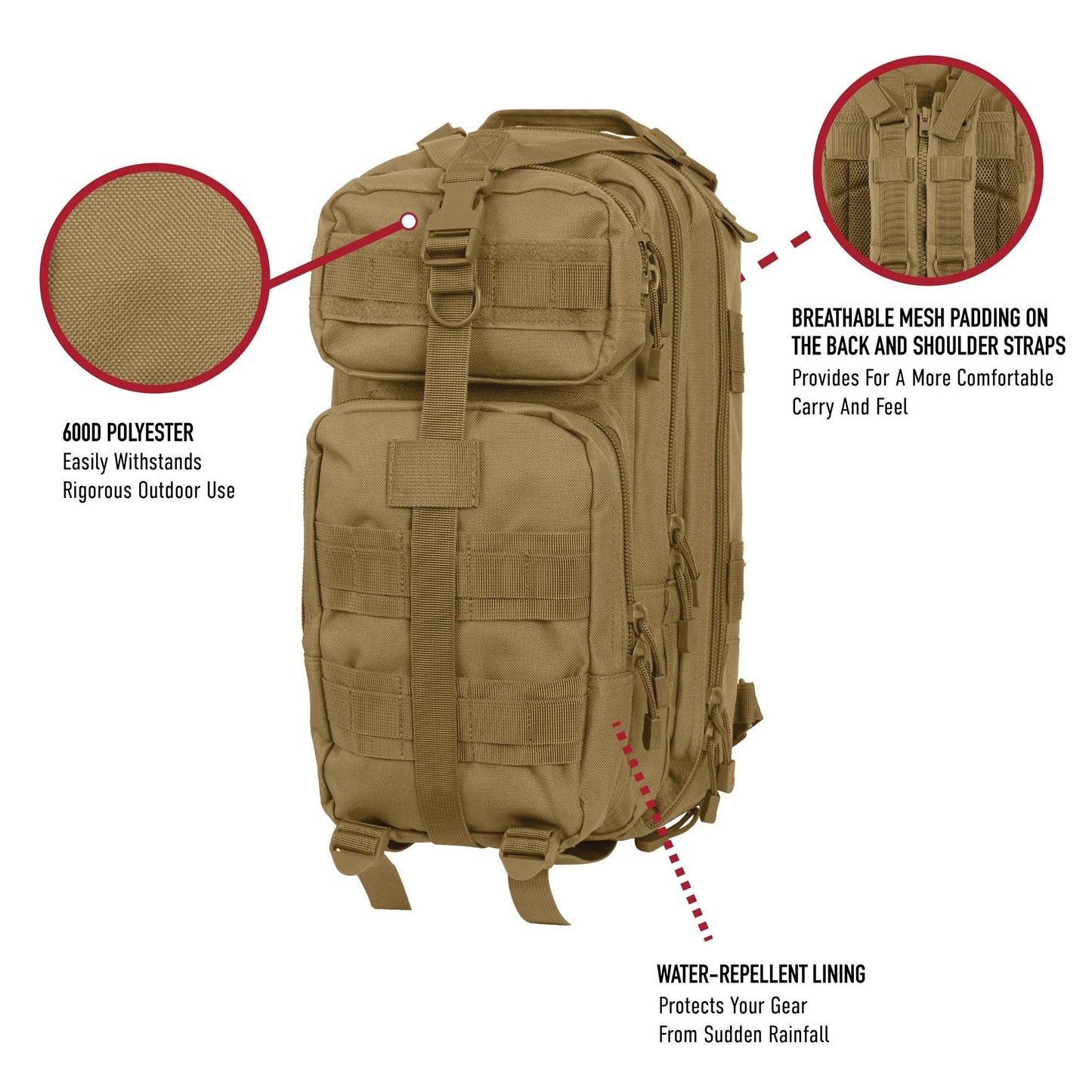 Rothco Convertible Medium Transport Pack - Tactical Choice Plus