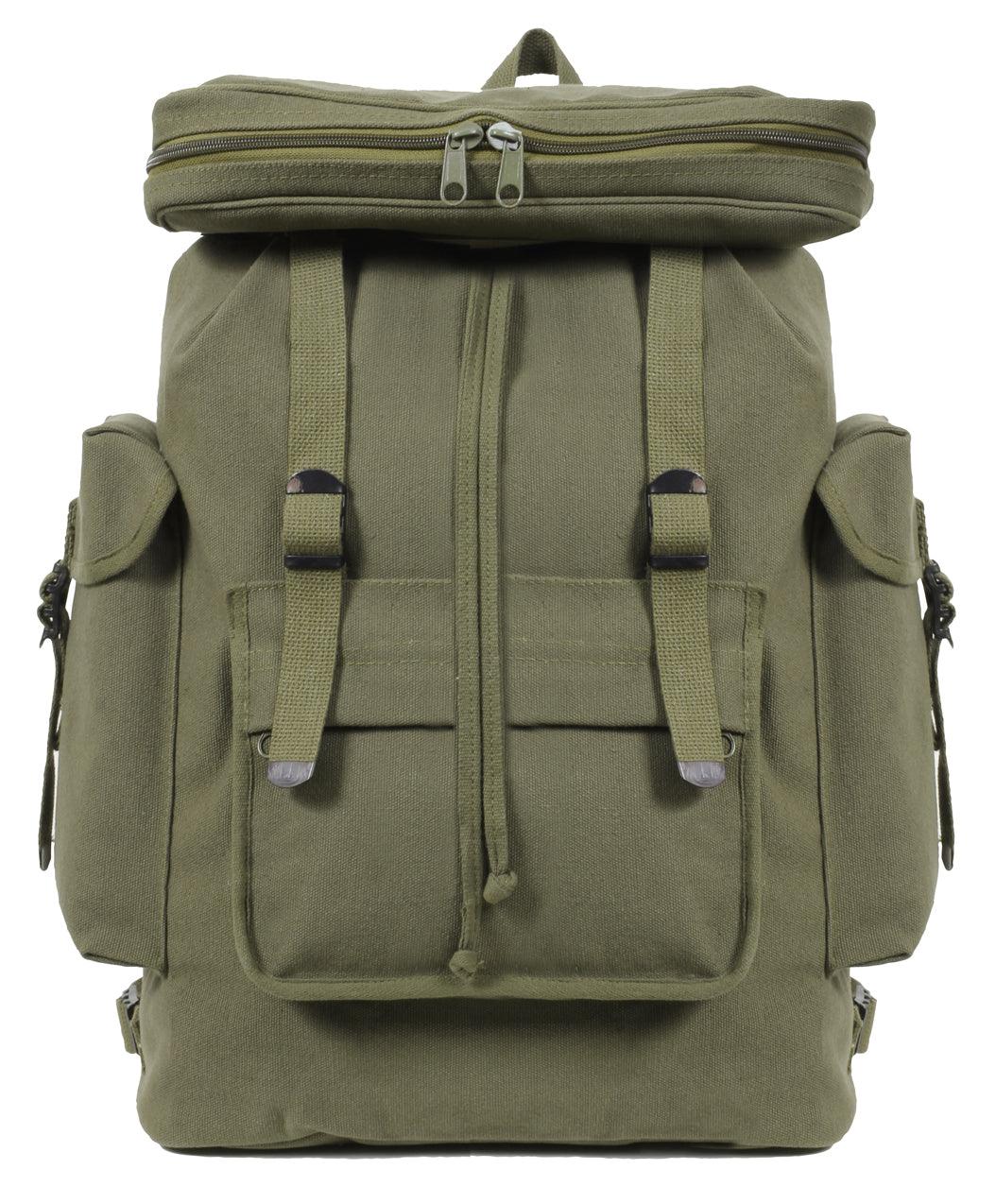 Rothco Canvas European Style Rucksack - Tactical Choice Plus