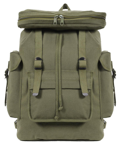 Rothco Canvas European Style Rucksack - Tactical Choice Plus