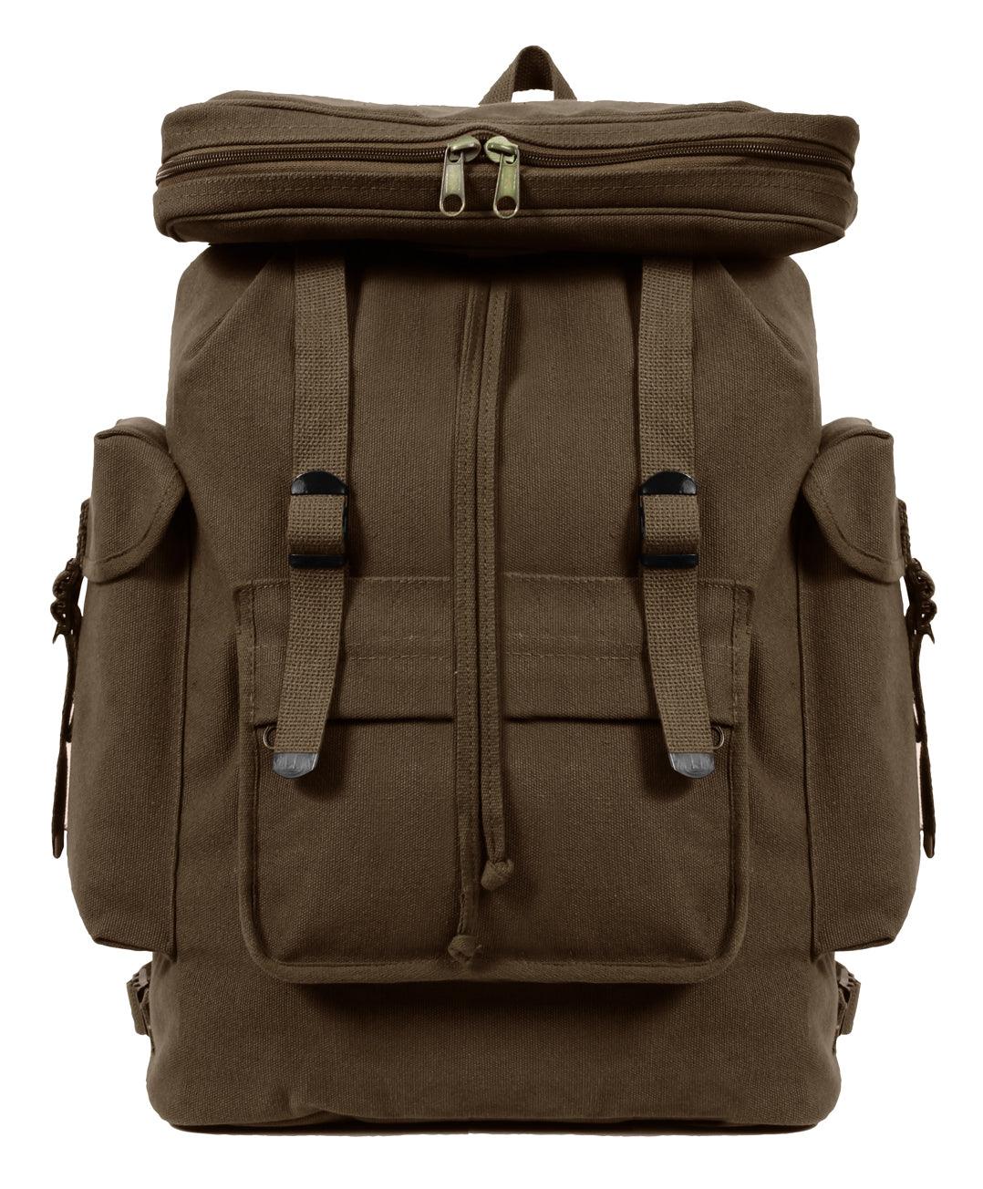 Rothco Canvas European Style Rucksack - Tactical Choice Plus