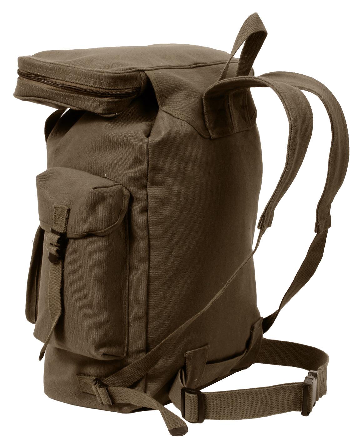 Rothco Canvas European Style Rucksack - Tactical Choice Plus