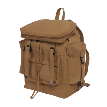 Rothco Canvas European Style Rucksack - Tactical Choice Plus