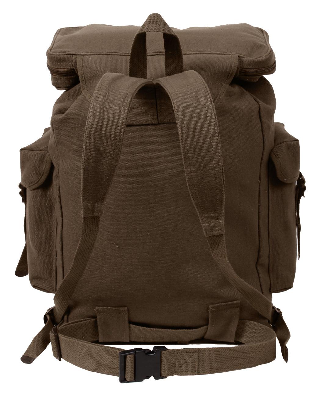 Rothco Canvas European Style Rucksack - Tactical Choice Plus