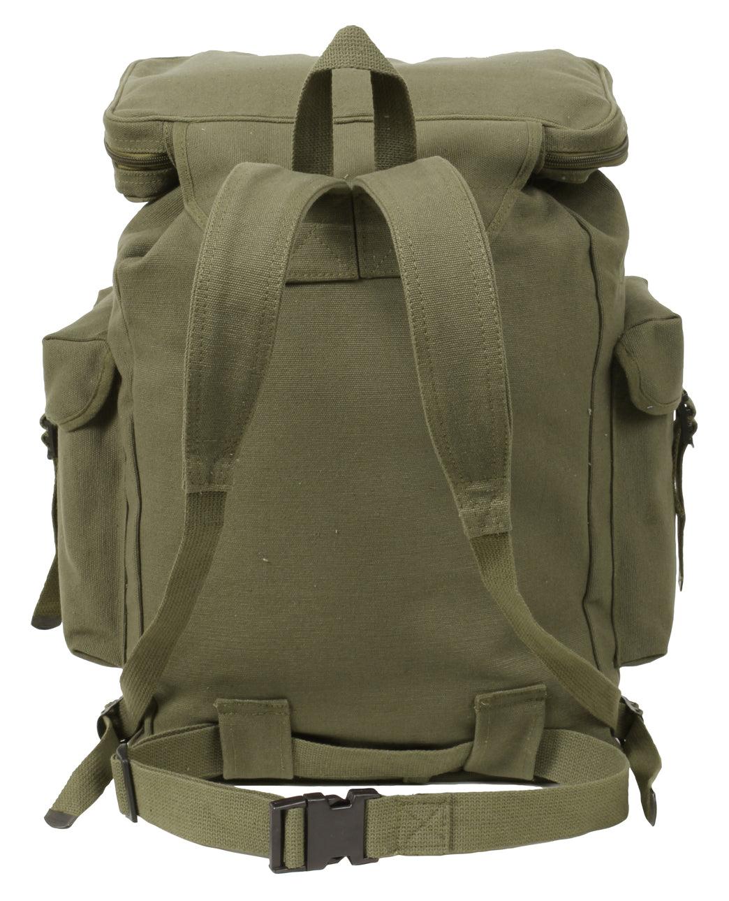 Rothco Canvas European Style Rucksack - Tactical Choice Plus