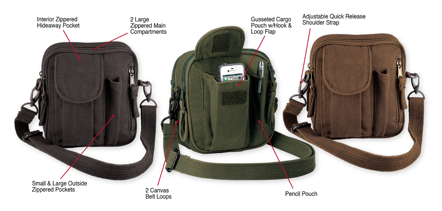 Excursion Organizer Shoulder Bag - Tactical Choice Plus