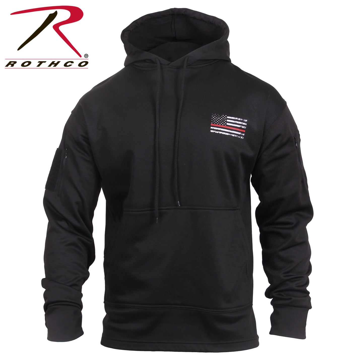 Concealed Carry Thin Red Line Hoodie