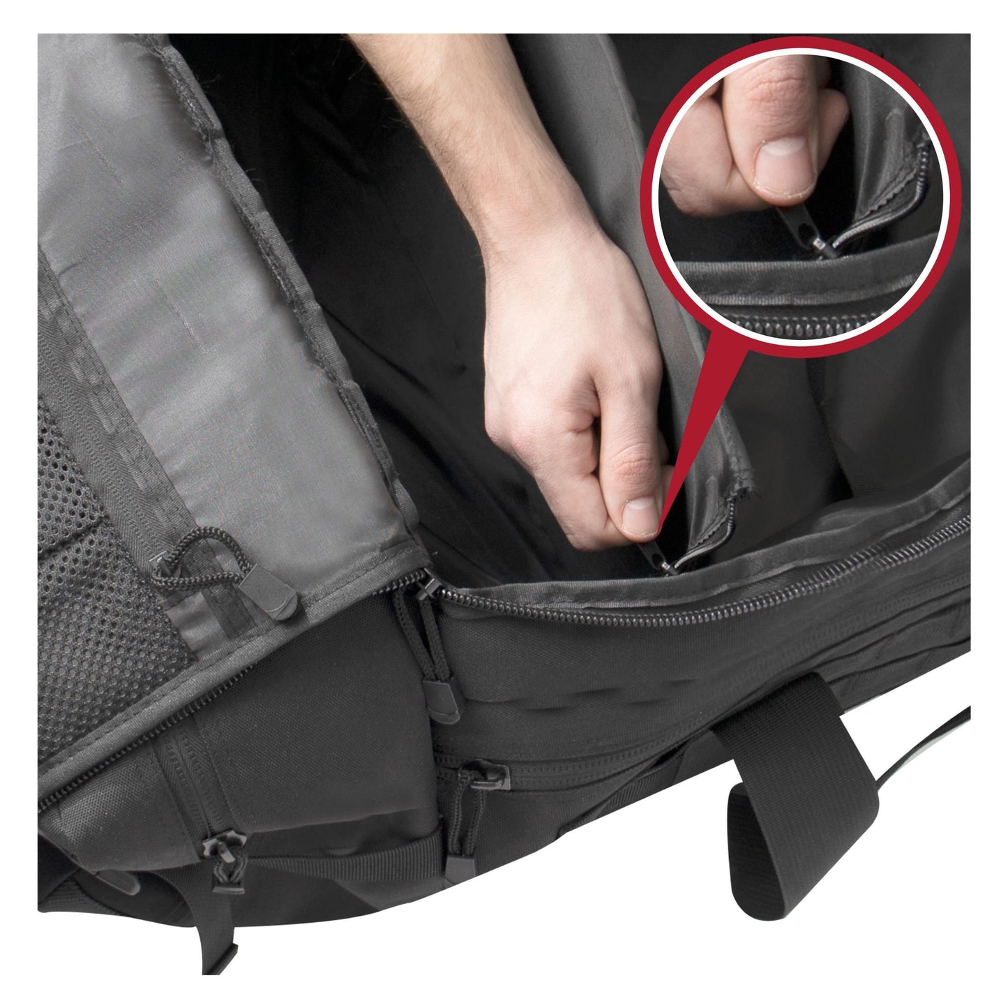 Tactical Defender Duffle Bag - Black - Tactical Choice Plus