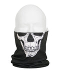 Rothco Multi-Use Neck Gaiter and Face Covering Tactical Wrap - Skull Print - Tactical Choice Plus