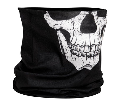Rothco Multi-Use Neck Gaiter and Face Covering Tactical Wrap - Skull Print - Tactical Choice Plus