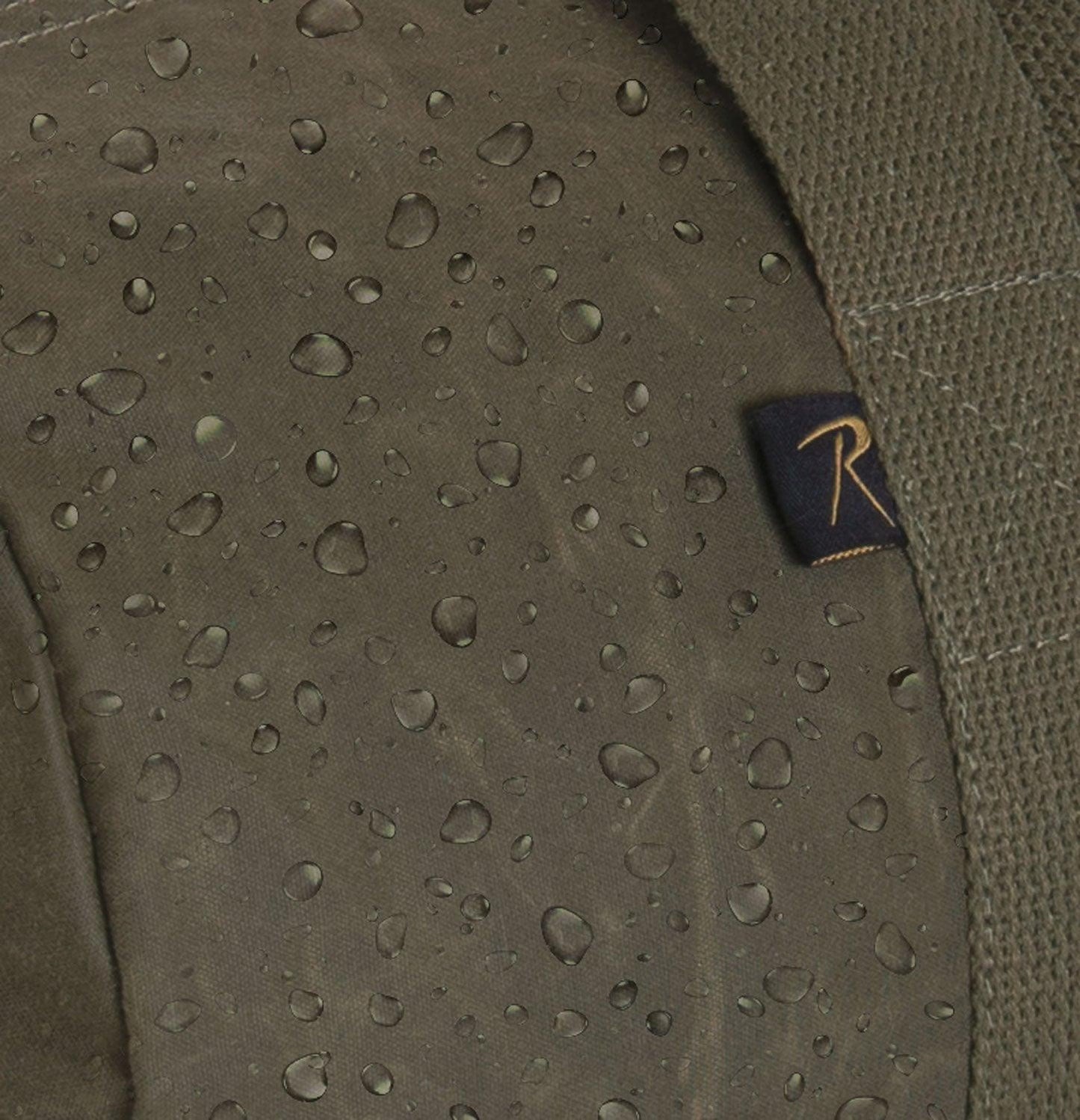 Waxed Canvas Shoulder Duffle Bag - 19 Inch - Tactical Choice Plus