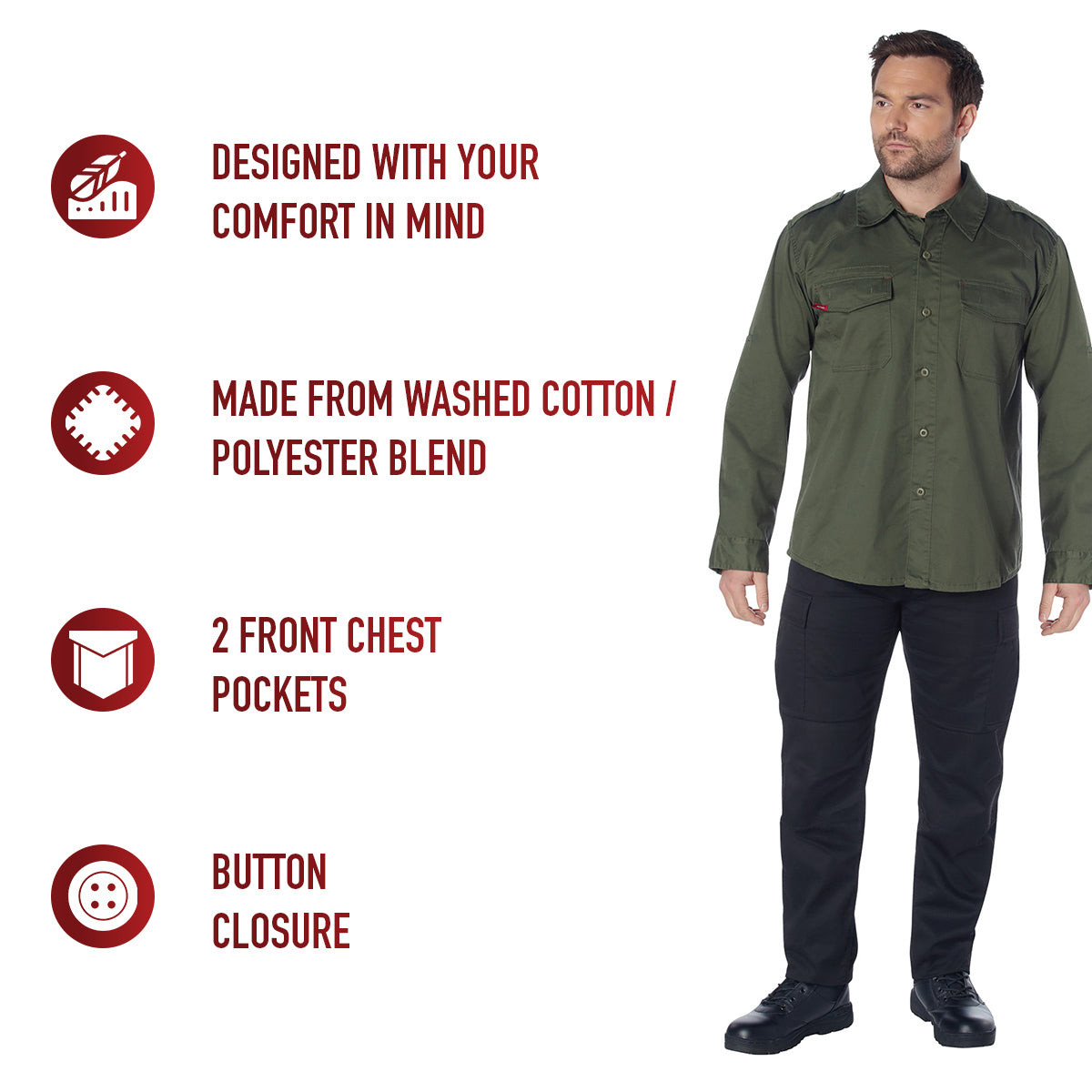 Vintage Fatigue Shirts