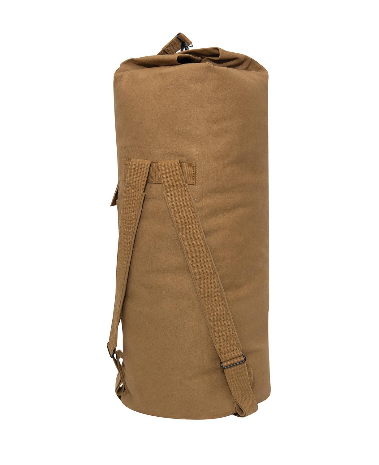 G.I. Style Canvas Double Strap Duffle Bag - Tactical Choice Plus