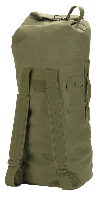 G.I. Style Canvas Double Strap Duffle Bag - Tactical Choice Plus