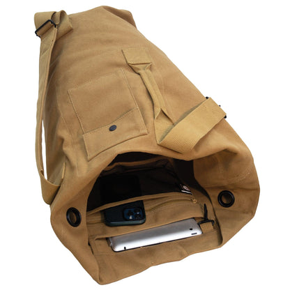 Nomad Canvas Duffle Backpack - Tactical Choice Plus