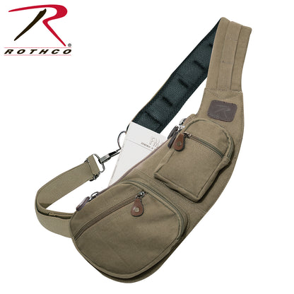 Crossbody Canvas Sling Bag