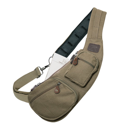 Crossbody Canvas Sling Bag