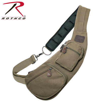 Crossbody Canvas Sling Bag