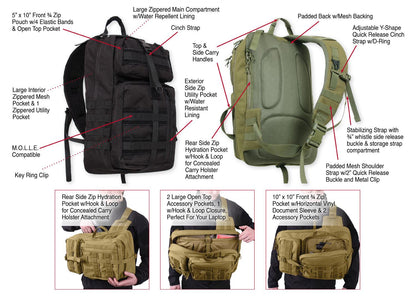 Rothco Tactisling Transport Pack - Tactical Choice Plus