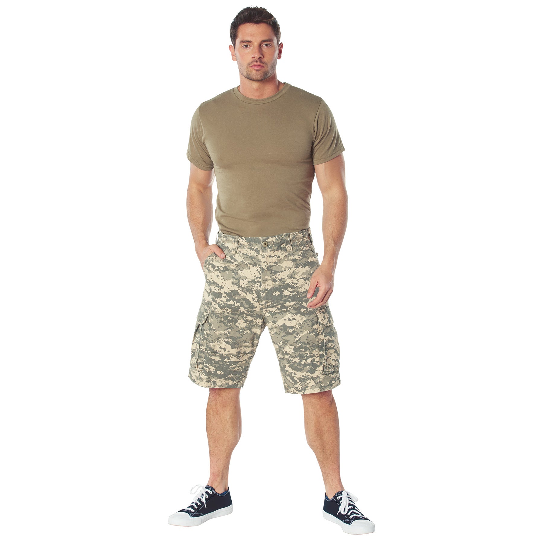 Rothco Vintage Camo Paratrooper Cargo Shorts - Tactical Choice Plus