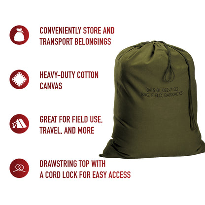 Canvas Barracks Bag