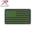 Rothco PVC US Flag Patch With Hook Back - Tactical Choice Plus