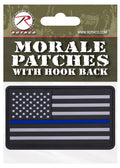 Rothco PVC US Flag Patch With Hook Back - Tactical Choice Plus