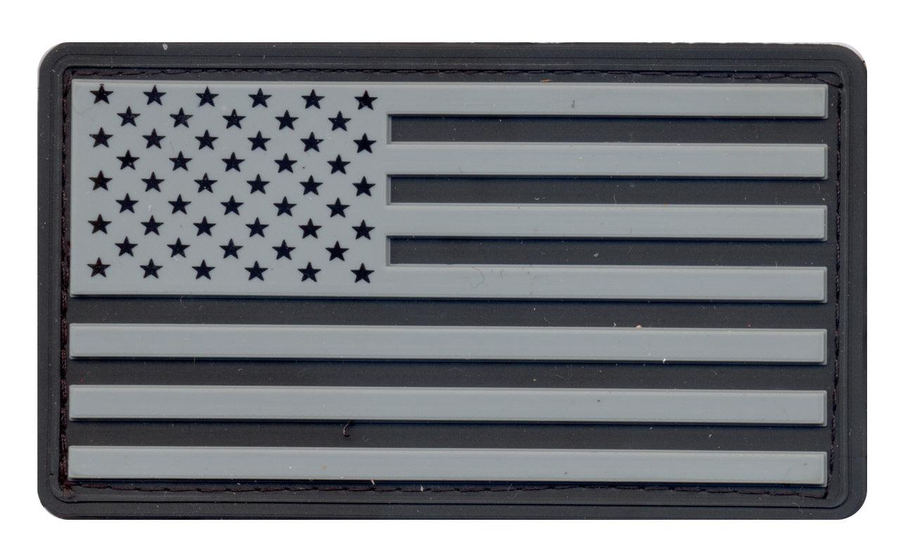 Rothco PVC US Flag Patch With Hook Back - Tactical Choice Plus