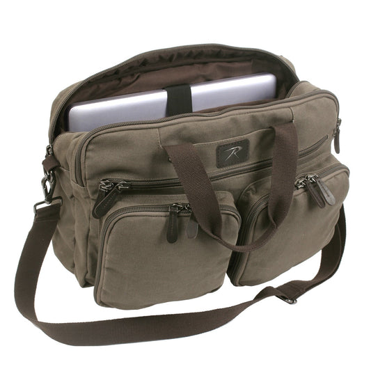Rothco Canvas Briefcase Backpack - Tactical Choice Plus