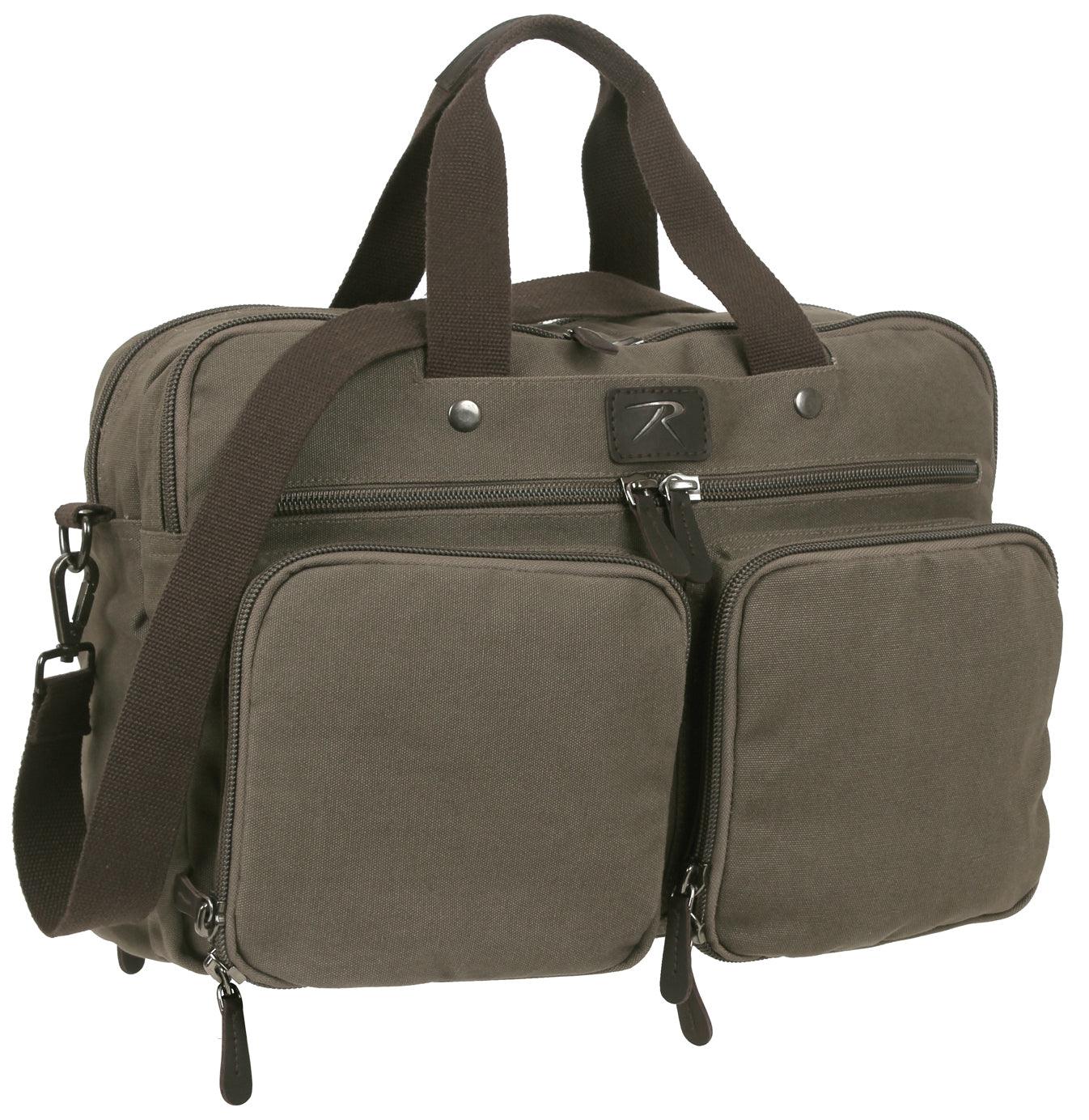  Canvas Briefcase Backpack - Tactical Choice Plus