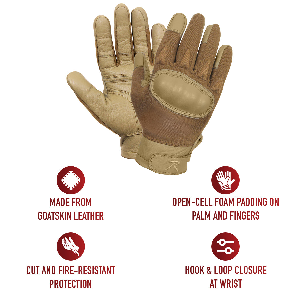 Hard Knuckle Cut and Fire Resistant Gloves