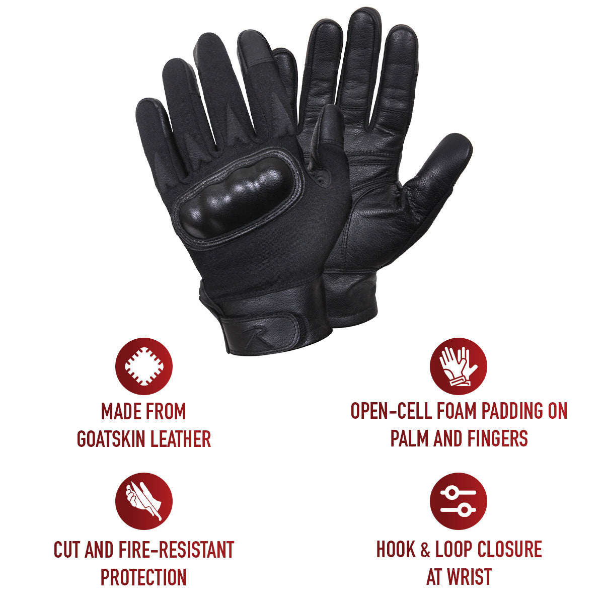 Hard Knuckle Cut and Fire Resistant Gloves