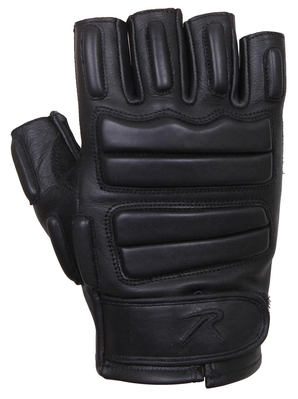 Fingerless Padded Tactical Gloves - Tactical Choice Plus